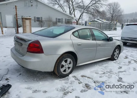 2006 Pontiac Grand Prix z USA, uszkodzony, nr VIN 2G2WP552761294981